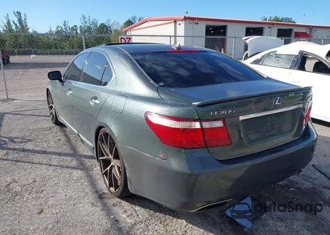 2007 Lexus Ls 460 from USA, damaged, VIN JTHBL46FX75040469